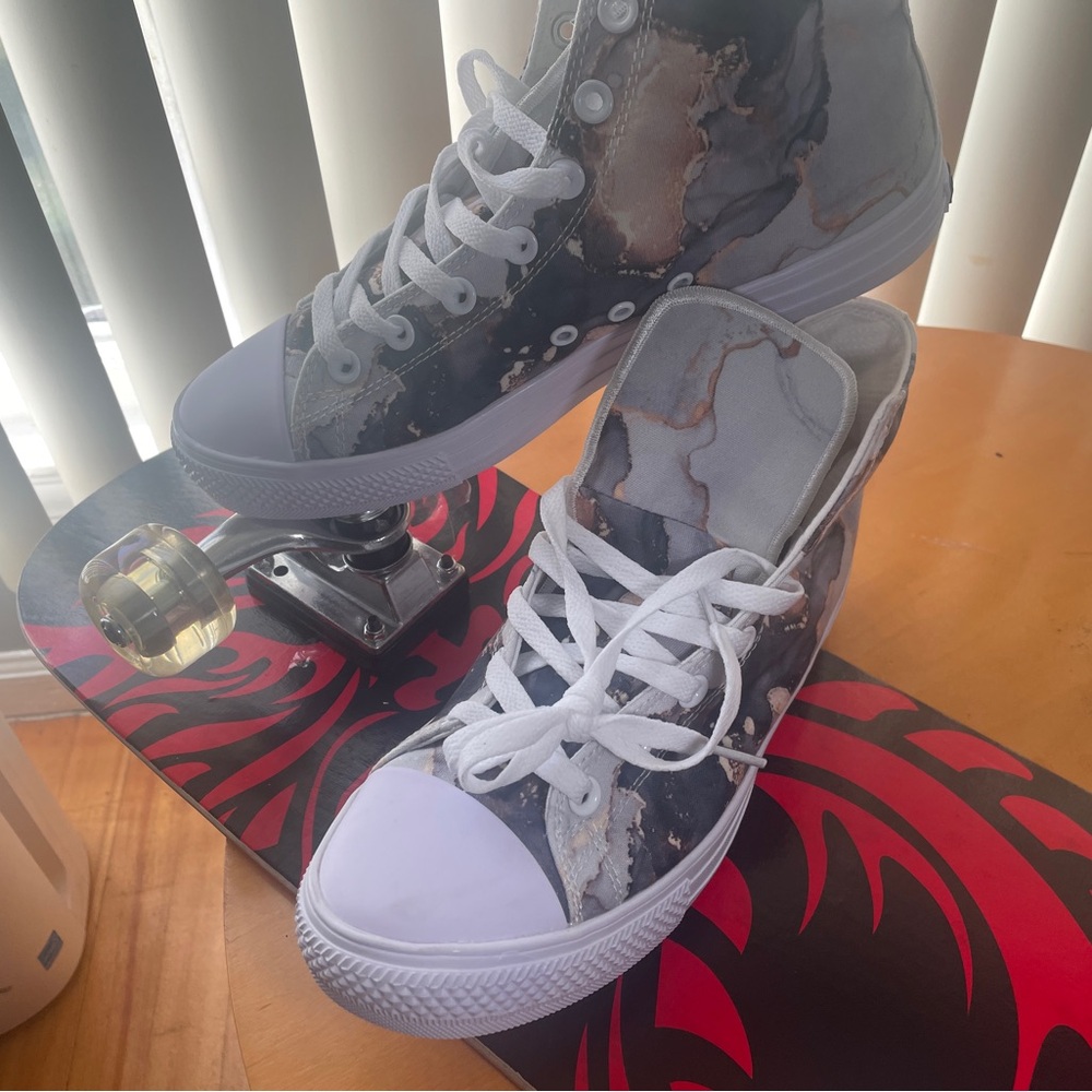 Multicolored watercolor Raad sneaker